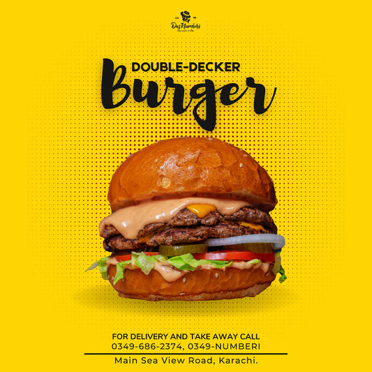 Austin Double Decker Beef Burger