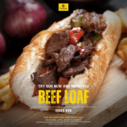 Beef Steak Loaf Sandwich